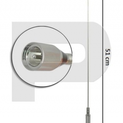 Antena Monobanda  Móvel VHF/144Mhz  DIAMOND/JETFON/KOMUNICA  M150-GSA