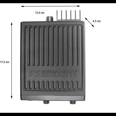 Rádio CB 27Mhz/11m  President BARRY II ASC  - AM/FM  Multinormas
