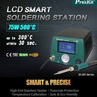 Estação De Soldar 75W Digital PROSKIT SS-257B