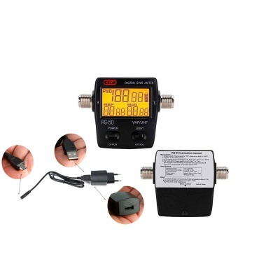 Medidor  Ondas Estacionárias SWR/ROE K-PO RS-50 e  Nissei RS-50MAX (DMR)