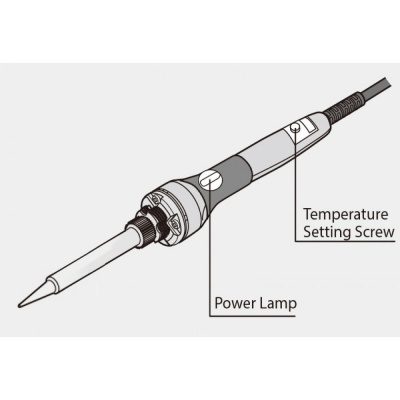 Ferro Soldar GOOT Controlo Temperatura 70w G.PX201