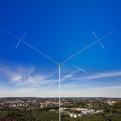 Antenas Base HF Dipolo Rígido en V para HF 5 bandas DX-ADIP-HF-5B