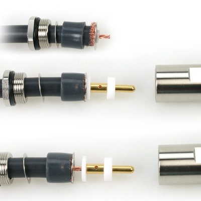 Conector Tipo UHF PL-259  Macho  PL UG-UHF- Cabo 10.3mm SPECIAL NEO Kusch 36611 Made in Germany