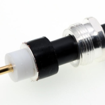 Conector Tipo N  Macho Cabo LMR-400 / RG-213 - Ref N-AIR  2  Pinos Made in Germany (Corpo Robusto)