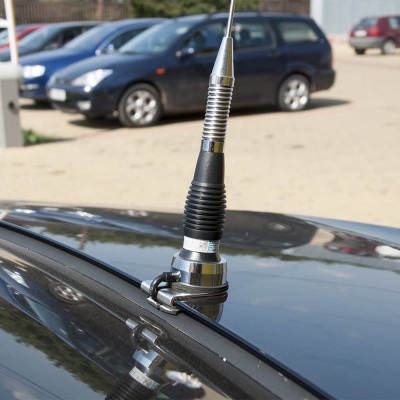 Suporte com base de antena KOMUNICA RB-PLUS - RG-58 5 Metros P/ CB e VHF