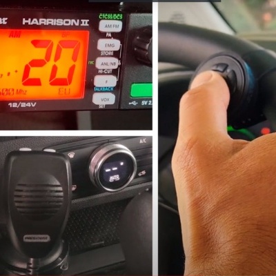 Microfone de mão  PRESIDENT REMOTE MIKE ACFD-602