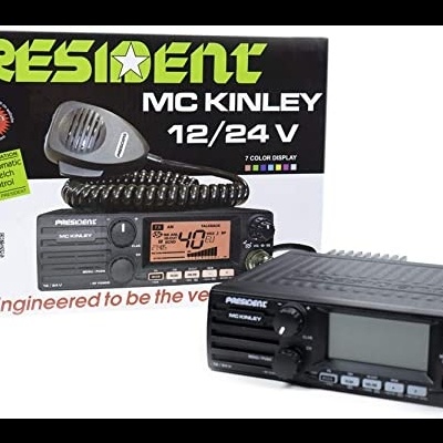 Rádio CB  27Mhz/11m  Presidente MCKINLEY - AM/FM/SSB  Multinormas