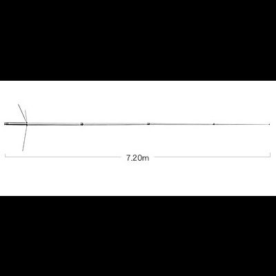 Antena Base Fibra Dual Banda 144 | 430mhz  X-700 | X-510MH| X-300 | X-200 | X-50 | X-30