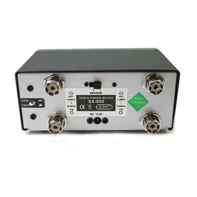 Medidor  Ondas Estacionárias HF/VHF/UHF 400W  K-PO SX-600