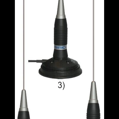 Antena  Móvel CB  SIRIO  AS100 PL - Sem Cabo