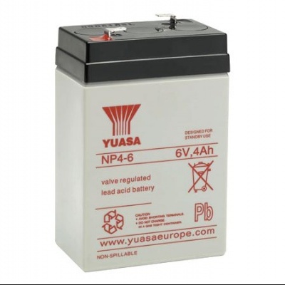 Bateria Chumbo AGM  Marca YUASA  Seri  Standard 6V