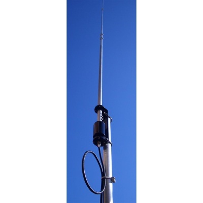 Antenas Base HF Vertical  Multibanda  TELECOM OUT-250-B aluminio de 3.5- 57 MHz., Altura: 7.13 m.