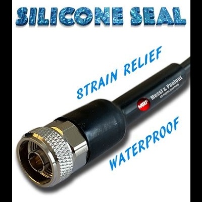 Proteção  Silicone Retrátil Para Ficha de Antena M&P Tamanho L e S