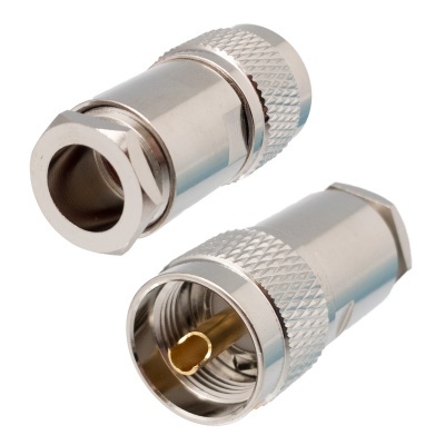 Modelos de Conectores  Macho UHF/PL 259   Cabo RG-58, RG-213,LMR400 (Torção/Bucim/Cravar)