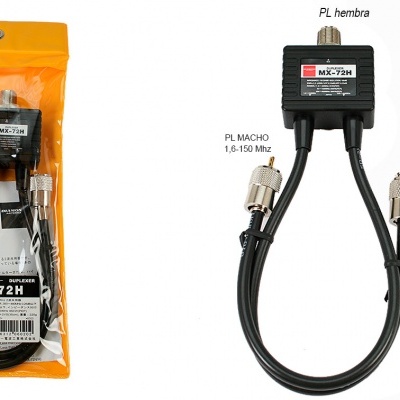 Duplexer Diamond  MX-72H  1xPL(f)x2PL(m)