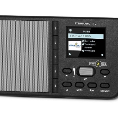 Receptores/Scanner TECHNISAT STERNRADIO IR 2 NEGRO, RECEPTOR RADIO INTERNET PORTÁTIL