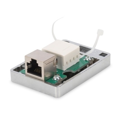 Tomada de Superfície  Rede  1XRJ45  CAT6 FTP  Metálica Ref 710