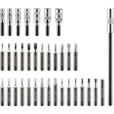 PARAFUSADEIRA DE PRECISÃO COM 37 ACESSÓRIOS GooBay 74003