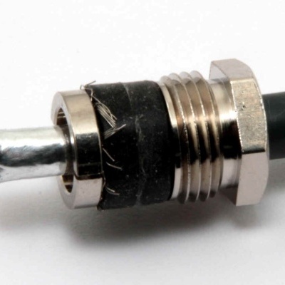 Conector Tipo N  Macho Cabo H-155 (Gold Contact)  N-155-STG - N  Pinos Made in Germany