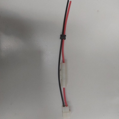 Cabo de alimentação  Painel/Extensão Fêmea  OB-3 - Com fusível  + Conector M  13.8V/24V  DC