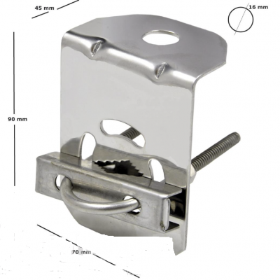 Suporte de Viatura  Espelho KOMUNICA  RB-CR-MULTI | CRM DIAMOND | KF-120 JETFON