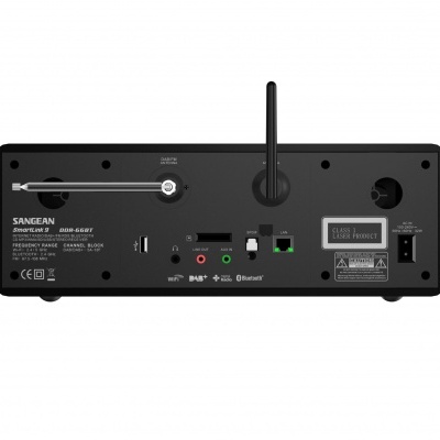 Receptores/Scanner SANGEAN DDR-66 BT WI-FI Y BLUETOOTH