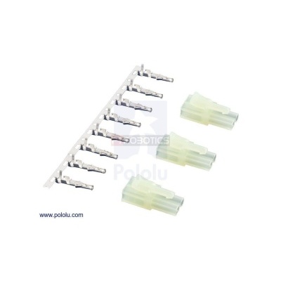 Conector DC - MINI-TAMIYA  1X2  Polos  Macho - 13.8V/24V