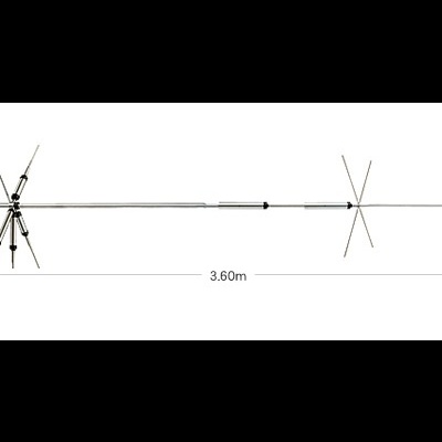 Antena Base HF Vertical  Multibanda DIAMOND  CP5HS2 - 6-10-15-20-40 Metros