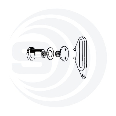 Parafuso de segurança TS-PRETO - Sirio