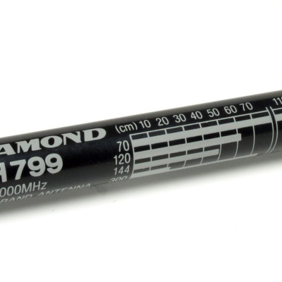 Antena Portátil DIAMOND RH799 (BNC) 70MHz. / 1000 MHz.- RECEPTORA E TX