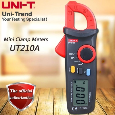 PINCA AMPERIMETRICA DIGITAL 200A UNI-T UT210A