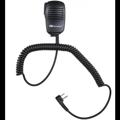 Microfone/Altifalante de mão com cabo espiral  e botão PTT - PWR-600X  YAESU/VERTEX e DYNASCAN  AD-09 y 1-D, ICOM, MAXON, ALAN