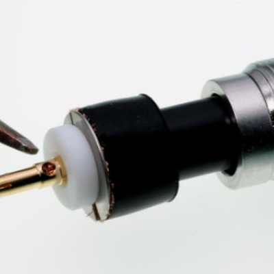 Conector Tipo N  Fêmea Cabo RG-213/H-2000/AIRCOM-P/LMR400 (Gold Contact) Ref UT-23 TA /N-23 TA Made in Germany