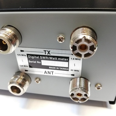 Medidor  Ondas Estacionárias CB/HF/VHF/UHF 200w  NISSEI DG-503 | Tipo Pl-259 e Tipo N