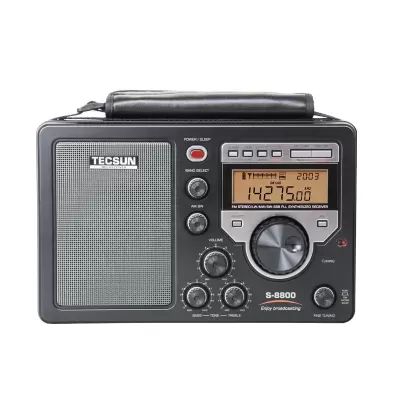 Receptores/Scanner  TECSUN S-8800 RECEPTOR RADIO MULTI-CONVERSIÓN AM/FM/LW/SW/SSB E DSP