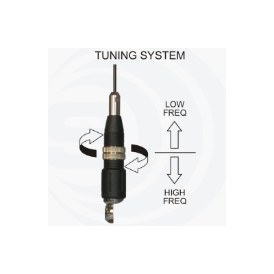 Antena  Móvel CB  SIRIO   Snake 27 Black C/Cabo e Base