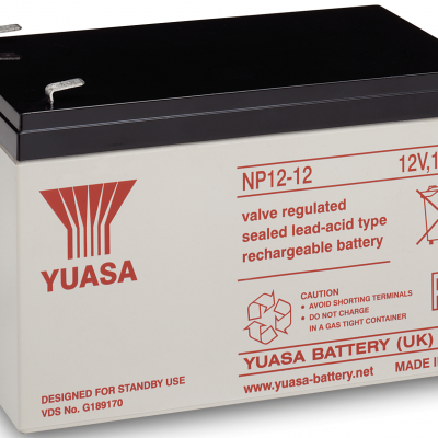 Bateria Chumbo AGM  Marca YUASA  Seri  Standard 12V