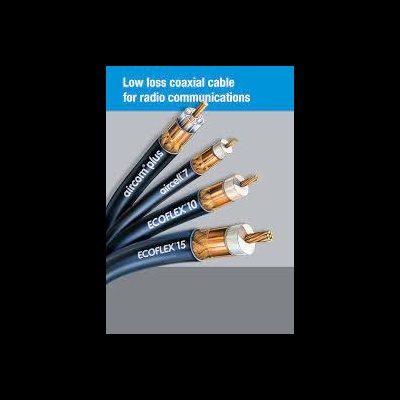 Cabo  Coaxial  50  Ohms ECOFLEX 15