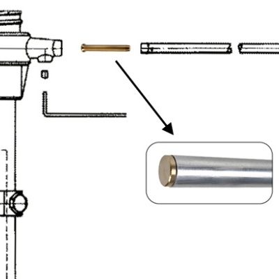 Bucha de latão Maciço SIRIO CM 6-45