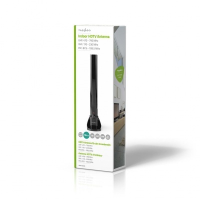 Antena Interior HDTV 28 dB LTE800 Nedis NDANIR1503BK