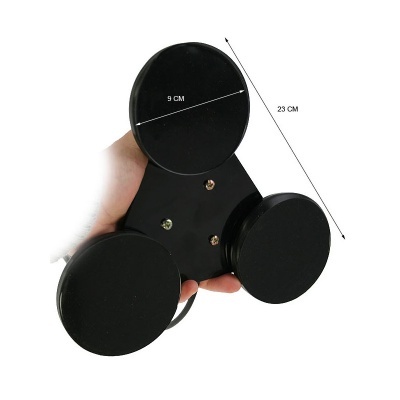 Base Magnética  MIRMIDON  BM360  P/Conector UHF