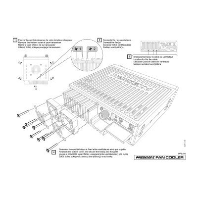 Ventilador ACMD-901 Para Rádio 10M  President   WASHINGTON - AM/FM/SSB