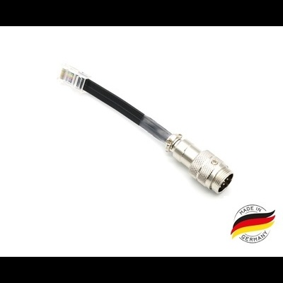 Cabo Adaptador Microfone de Mão GDCH de 6 pinos para RJ45 CRT7900 Ref 2084