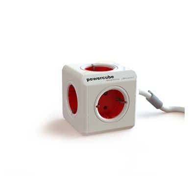 BASES 5 PLUGUES SCHUKO GREEN POWERCUBE Ref 1300 C/Cabo 1.5m