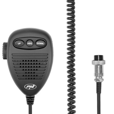 Microfone Rádio CB  Eletrete  PNI CU MK8000 - 6 Pinos