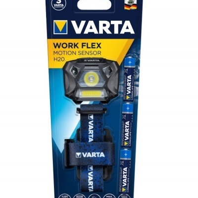 Lanterna Frontal VARTA H20 WORK FLEX MOTION SENSOR