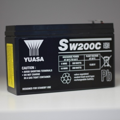 Bateria Chumbo AGM  Marca YUASA  Seri  Standard 12V High Rate ( Alta Descarga )