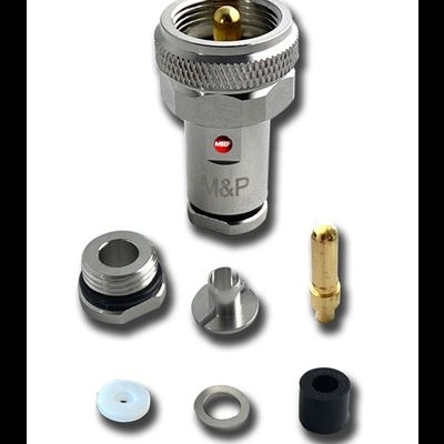 Conector  Macho PL-259 MACHO MESSI & PAOLON - Cabo RG-58,AIRBONE 5,RF100   (Soldar/Torção) HQ 5.0mm