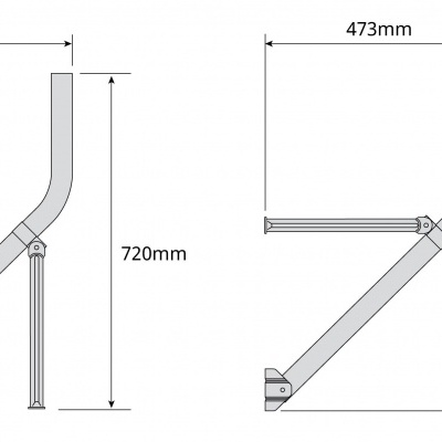 Suporte  Parabólica  719202 TELEVES e SAT PC40