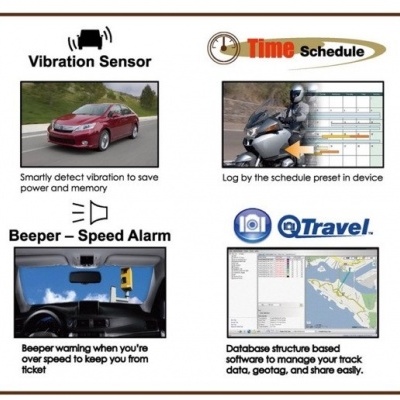 GPS RECEPTOR | DATALOGGER QSTARZ BT-Q1000XT Bluetooth